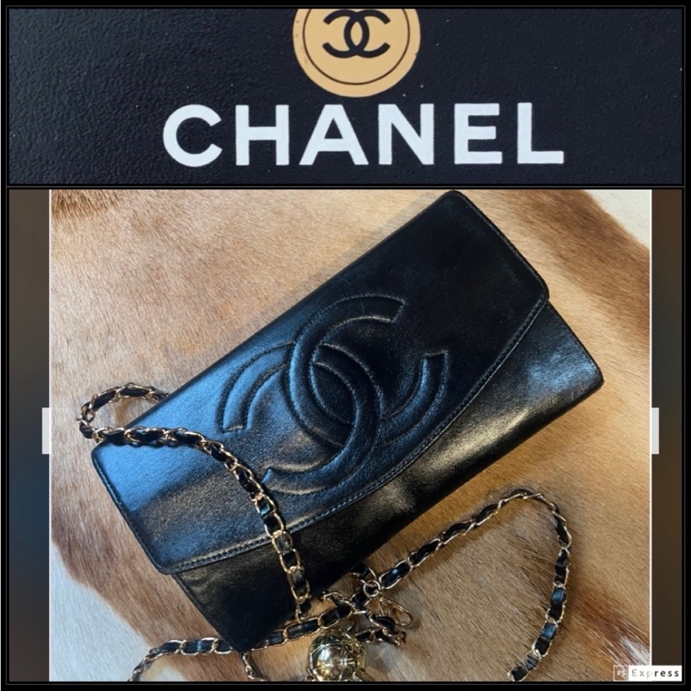 Chanel Double Flap Pouch/clutch💥 3 Way Super Attractive💥Auth 💯Stylish vntg piece